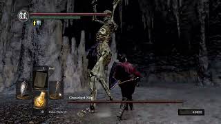 Gravelord Nito Boss Fight  Dark Souls Remastered Blind Run [upl. by Leary]