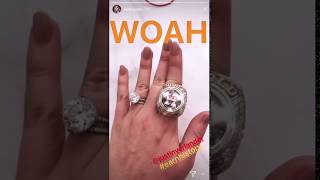 Kate Upton shows off Justin Verlanders World Series ring [upl. by Bacon]