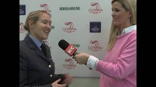 Olympia Horse Show 2019 London Laurie Tostevin  Royal Air Force [upl. by Pelagi]