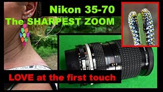 Nikon Nikkor 3570 135 AIs Zoom Macro Parfocal Lens [upl. by Eulalee]