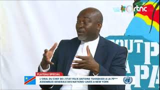 RDC Allocution du Chef de lEtat SEM FélixAntoine Tshisekedi Tshilombo à loccasion du débat … [upl. by Vale]