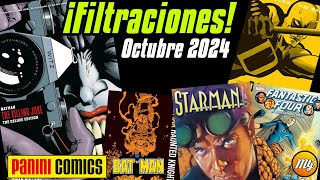 🔥¡Filtraciones Panini Cómics Octubre 2024 Marvel  DC y mucho Batman🦇 [upl. by Elwee]