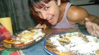 Tostones Venezolanos  Patacones con Huevo  Michelle KVlogs [upl. by Lotty]