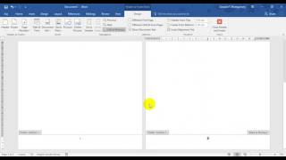 Add different page numbers to different sections in Word [upl. by Elbam]