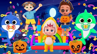 Baby Shark Halloween  babyshark Most Viewed Video  Animal Songs  PINKFONG Songs for Children [upl. by Atiluap]