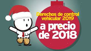 Por temporada navideña extendemos los estímulos en pago de control vehicular [upl. by Serdna]