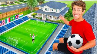 I Built a Soccer Stadium in My House [upl. by Ynafetse394]