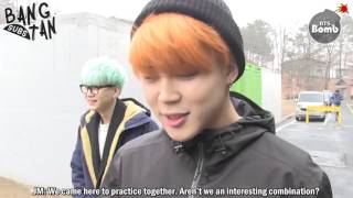 ENG 160212 BANGTAN BOMB Became an archer SUGA amp JIMINs new challenge for ISAC [upl. by Amalburga]