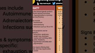 ADDISONS DISEASE ADRENAL CRISES [upl. by Iden]