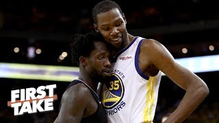 LeBron would never let Patrick Beverley affect him like Kevin Durant has – Stephen A  First Take [upl. by Neom151]