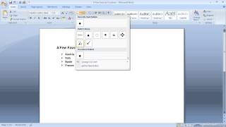 Creating Bulleted and Numbered Lists [upl. by Koressa]