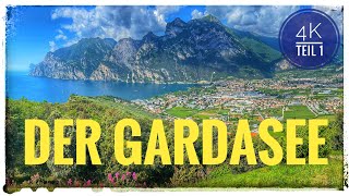 Gardasee  Romantische Städte und Tipps für Aktive  mit Drohne in 4K  Teil 1 [upl. by Eidob788]