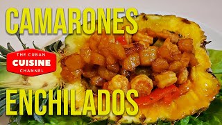 ENCHILADO DE CAMARONES ESTILO CUBANO Cuban shrimp enchilado recipe [upl. by Auqkinahs]