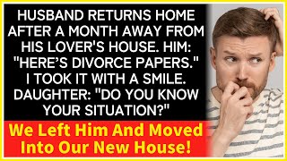 Shocking Homecoming Husband’s Month Away Leads to Unexpected Divorce Papers [upl. by Coit]