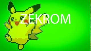 how to pronounce ZEKROM  Pokémon GO [upl. by Tanitansy]