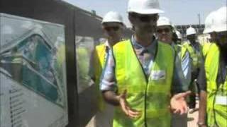 A look at construction of Dubais Metro system [upl. by Torray]