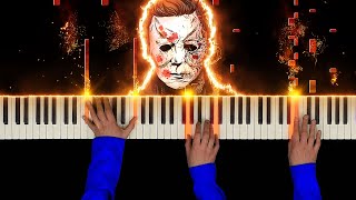 Michael Myers Theme  quotMichaels Legendquot 2 pianos [upl. by Lacym]