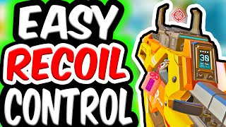 FLATLINE RECOIL PATTERN  How to Recoil Control in Apex Legends [upl. by Elvyn]