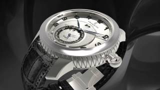 Charriol COLVMBVS Grande Date GMT watch [upl. by Ribal]