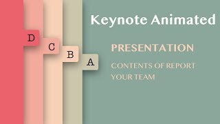 004 Animated Keynote Slide Design Tutorial 2019 Principle Same as PowerPoint [upl. by Sloane760]