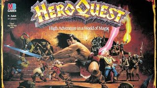 Ep 165 Heroquest Board Game Review Milton Bradley 1989  How To Play [upl. by Eendyc18]