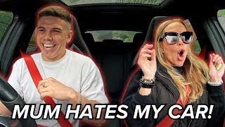 SCARING MY MUM IN MY 430BHP A45 AMG [upl. by Evatsug]