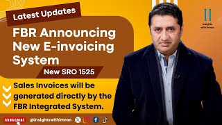 Latest Einvoicing System by FBR  FBR Real Time Invoicing  When it will implement UrduHindi [upl. by Eilime44]