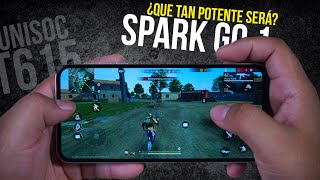 TECNO SPARK GO 1 Test de POTENCIA y RENDIMIENTO│Prueba de JUEGOS y CALENTAMIENTO│UNISOC T615 [upl. by Aranat]