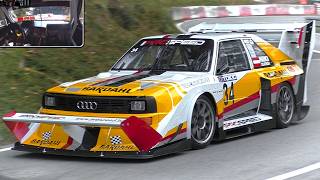 NEW QUATTRO S1 Pikes Peak by ProSpeed  830Hp985Kg INSANE SOUND [upl. by Julide]