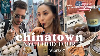 🇺🇸 NAJTAŃSZE JEDZENIE W NOWYM JORKU 🫣  CHINA TOWN  TESTUJEMY [upl. by Constancia]