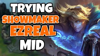 Showmaker has been playing Ezreal mid so I decided to try it too  1111  League of Legends [upl. by Chaney389]