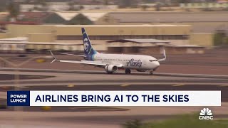 Airlines are leaning into AI to improve flights [upl. by Einnad239]