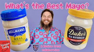 Duke’s VS Hellman’s  Ranking top mayonnaise brands  A Review Crew collab [upl. by Soirtimid]