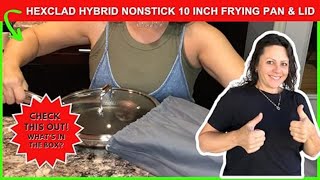 Unbox Magic HexClad 10 Frying Pan amp Lid  Must See [upl. by Elaynad]