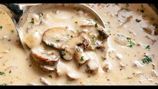 Cream of Mushroom Soup [upl. by Anatnas]