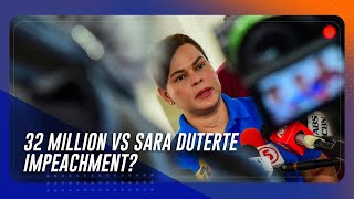 32 million votes cant stop VP Sara Duterte impeachment Comelec  TeleRadyo Serbisyo [upl. by Basile]