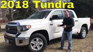 Why the quotoutdatedquot 2018 Toyota Tundra is still worth a look  Test Drive amp Full Review [upl. by Doelling]