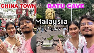 Pt 2  Malaysia Honeymoon Trip  Chinatown  Batu Cave annemuktiarmusic3577 [upl. by Quirita]