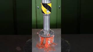 Watermelon vs 150 Ton Hydraulic Press 🤯 hydraulicpress crushing satisfying viral [upl. by Alehc]