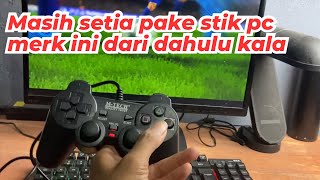 Joystick pc murah terkenal sejak dulu  nostalgia main pes 2017 [upl. by Enorahs]