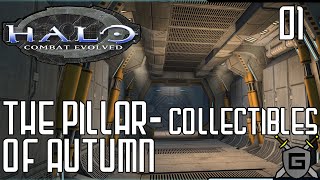 The Pillar Of Autumn Collectibles Guide  Halo Combat Evolved Anniversary  Mission 1 [upl. by Ittap875]