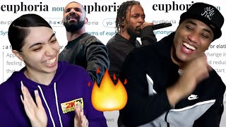 KENDRICK LAMAR RESPONDS TO DRAKE  quotEuphoriaquot Diss REACTION [upl. by Berlauda]