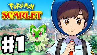 Pokemon Scarlet and Violet  Gameplay Walkthrough Part 1  Sprigatito Starter Koraidon Legendary [upl. by Dlaner]