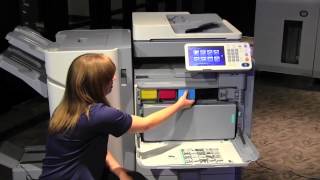 How to Change Toner on Your Samsung Color Copier [upl. by Utimer498]