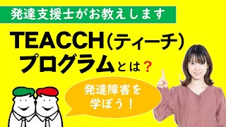 TEACCH（ティーチ）プログラムをわかりやすく解説！【四谷学院の発達支援】 [upl. by Greenquist196]