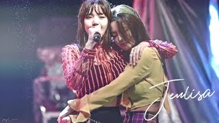 Jenlisa Moments in Fever Festival amp Myongji University Blackpink Jennie x Lisa [upl. by Enilrac653]