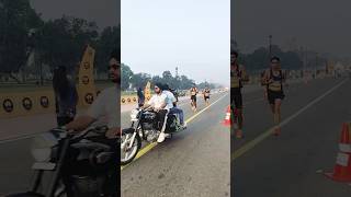 delhi half marathon 2024 Elite p1 [upl. by Wynnie727]