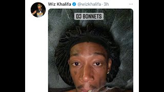 WIZ KHALIFA JOINS BONNET GANG IS IT COOL FOR MEN TO WEAR BONNETS [upl. by Egon]