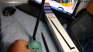 ANTENNE WIFI 10 dBi OVISLINK INTÉRIEUR [upl. by Nanji]