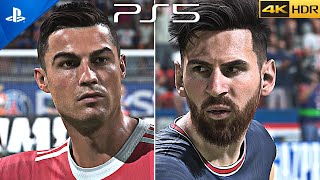 PS5 FIFA 22 NEXT GEN GAMEPLAY  Ultra High Realistic Graphics 4K HDR 60 FPS [upl. by Mungam378]